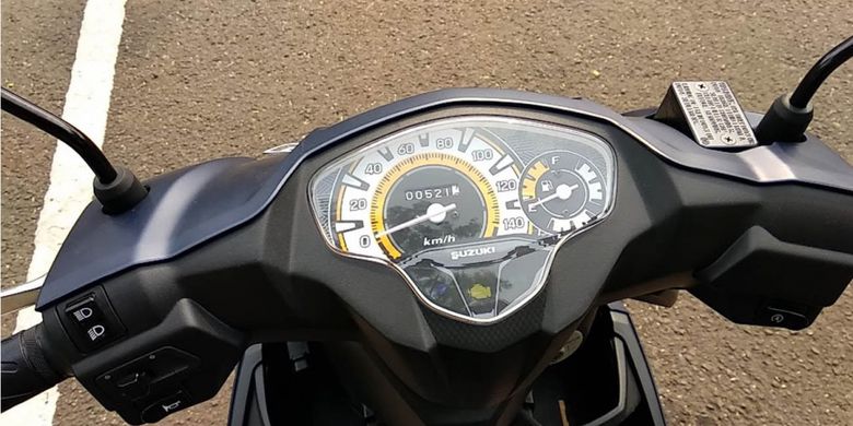 Test ride Suzuki Nex II di area dalan kota