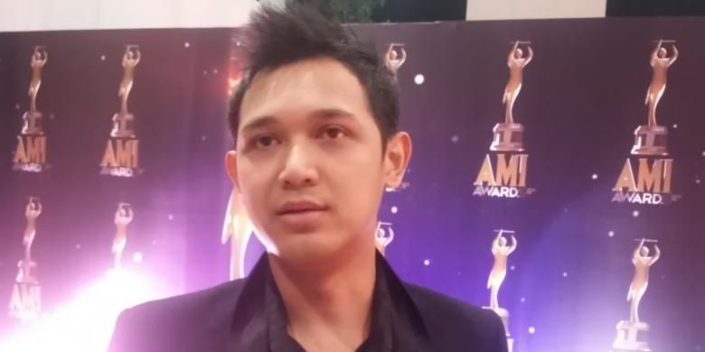 Bondan Prakoso diabadikan saat menghadiri malam puncak Anugerah Musik Indonesia (AMI) Awards 2015 di Econvention Ancol, Selasa (22/9/2015) malam.