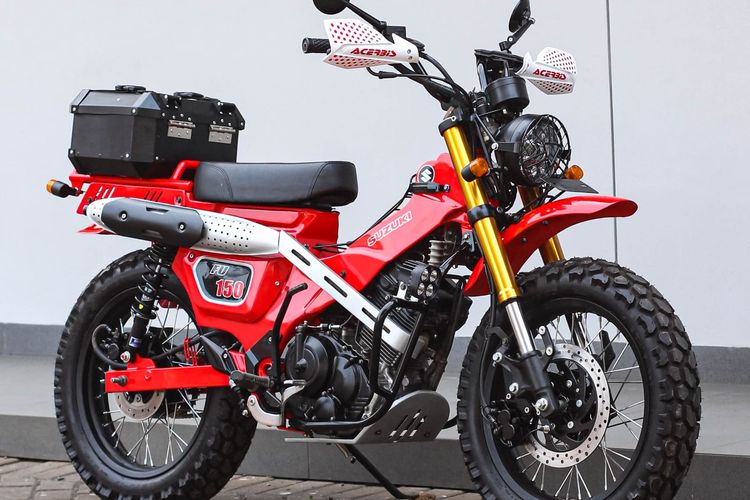 Modifikasi Suzuki Satria FU 150 jadi Honda CT125