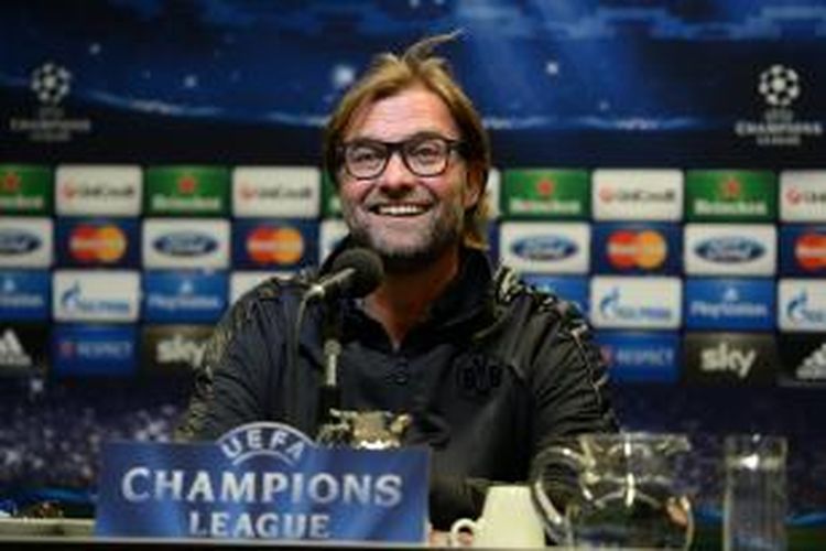 Pelatih Borussia Dortmund Juergen Klopp.