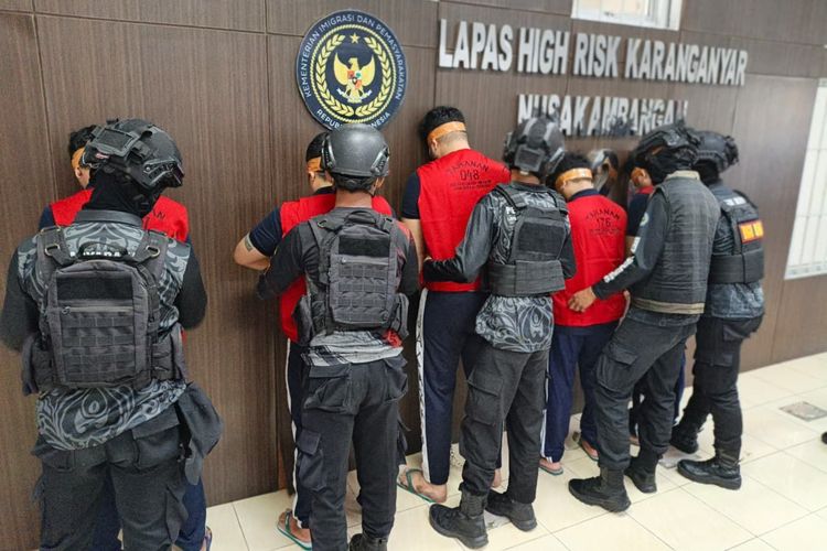 Ammar Zoni Dkk Kembali Ditahan di Lapas Super Maskimum Nusakambangan