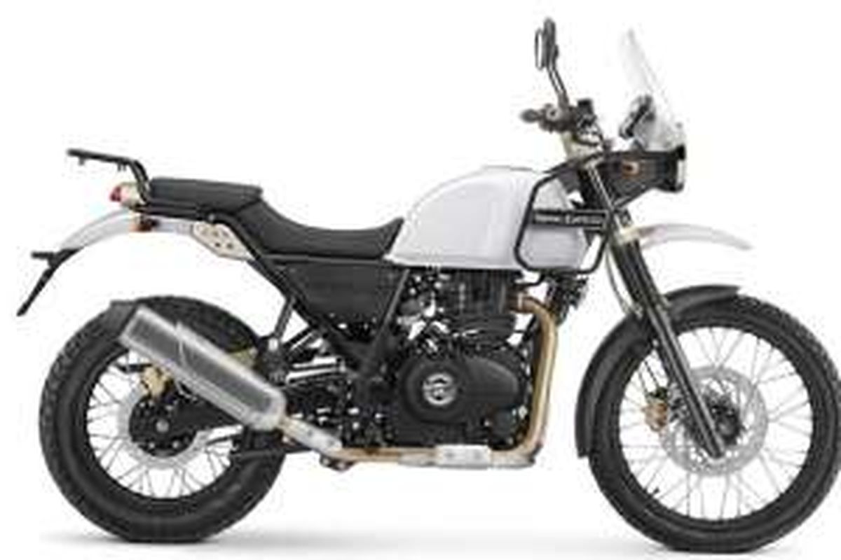 Royal Enfield Himalayan menggunakan mesin berkapasitas 411 cc.