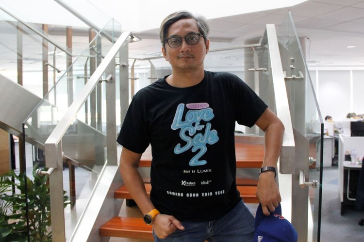 Sutradara Andibachtiar Yusuf dalam media visit Love For Sale 2 di Menara Kompas, Palmerah Selatan, Jakarta Pusat, Senin (23/9/2019).