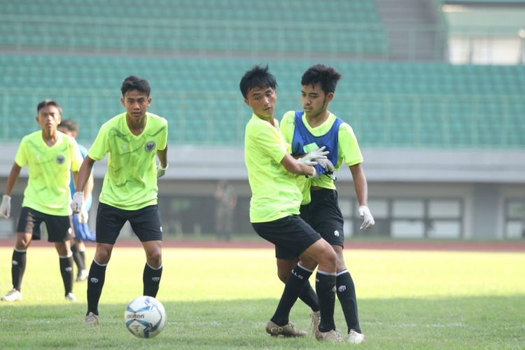 Pemusatan latihan (TC) timnas U16 Indonesia.