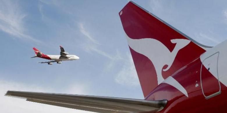 Maskapai penerbangan Australia, Qantas.