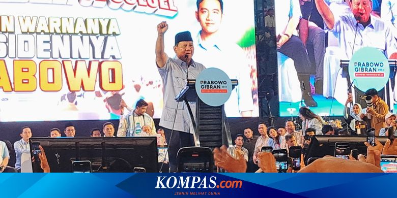 H-12 Pencoblosan, Prabowo Ingatkan Pendukungnya Yakinkan Rakyat Secara Santun