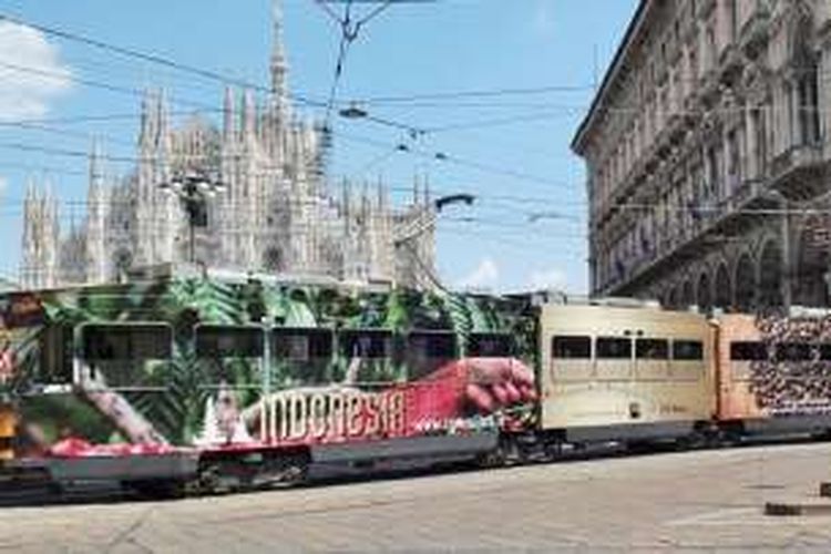 Promosi Indonesia di Milan, Italia.