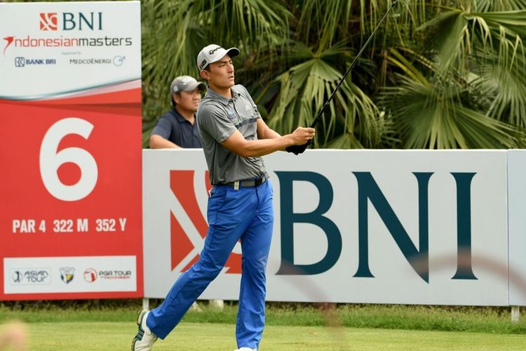 JAKARTA, INDONESIA - DECEMBER 15: Danny Masrin of Indonesian pictured during the final round of the BNI Indonesian Masters at Royale Jakarta Golf Club on December 15, 2019 in Jakarta, Indonesia. pic By Khalid Redza
