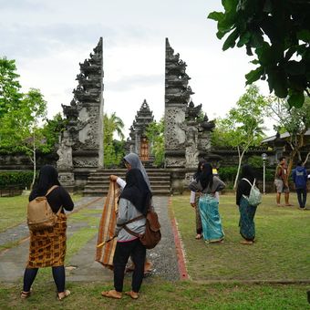 Suasana Pura Eka Wira Anantha, di Kompleks Grup 1 Kopassus, Serang, Banten, Minggu (10/3/2019).