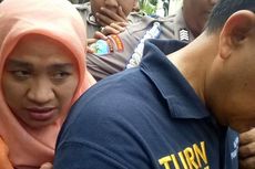 Usai Diperiksa Selama 5 Jam, Dora Bersembunyi di Balik Punggung Polisi