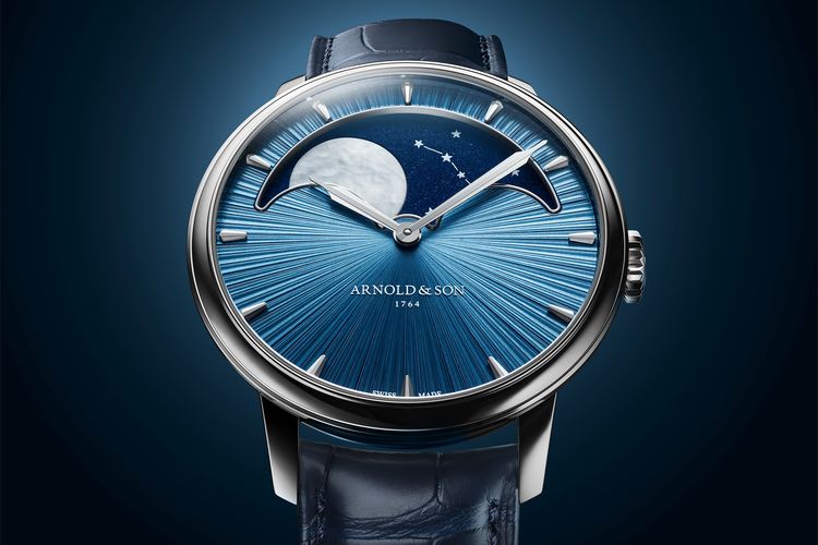 Arnold & Son Perpetual Moon Celestial Blue