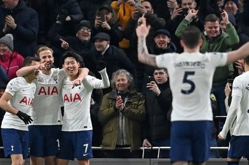 Klasemen Liga Inggris Usai Tottenham Hajar Everton 5 Gol Tanpa Balas