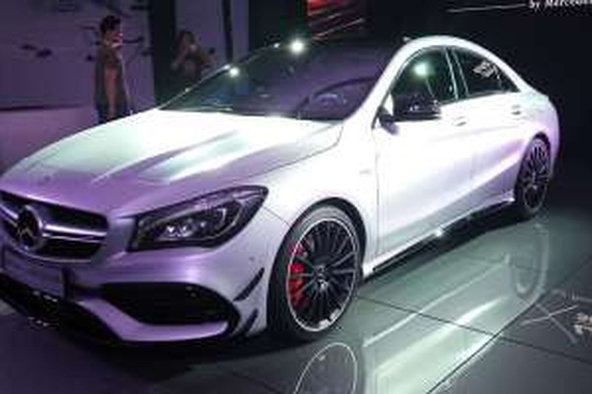 CLA 45 AMG diperkenalkan di Singapore untuk pasar Asia