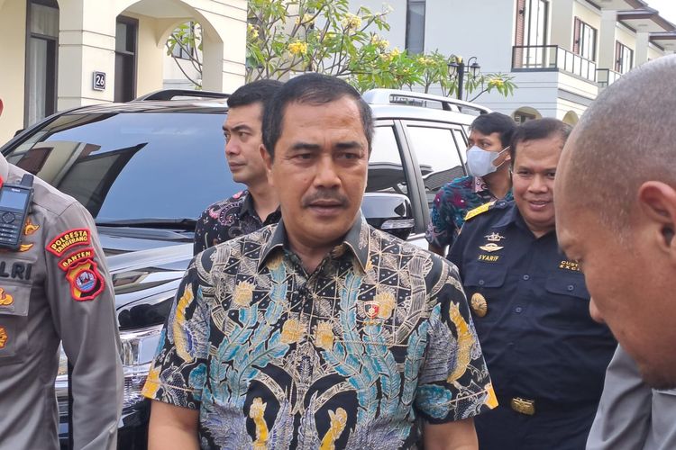 Kabareskrim Polri Komjen Agus Andrianto saat ditemui di Kabupaten Tangerang, Jumat (2/6/2023). 