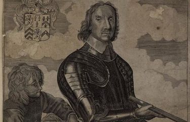 Oliver Cromwell sekitar tahun 1650 dalam Welsh Portrait Collection di Museum Nasional Wales.