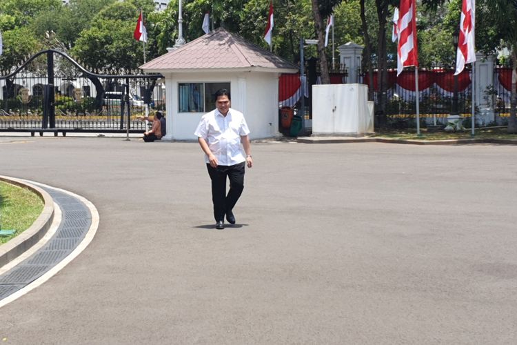 Pengusaha sekaligus mantan Ketua Tim Kampanye Nasional Jokowi-Maruf Amin, Erick Thohir
