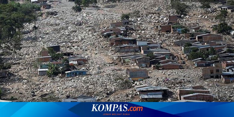 Inilah 7 Bencana Alam Dahsyat Di Dunia Selama 2017 Halaman All Kompas Com