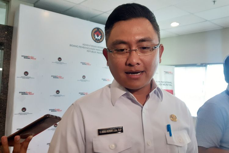 Wakil Gubernur Banten Andika Hazrumy di Kantor Kemenko Bidang PMK, Jalan Medan Merdeka Barat, Jakarta, Selasa (7/1/2020).
