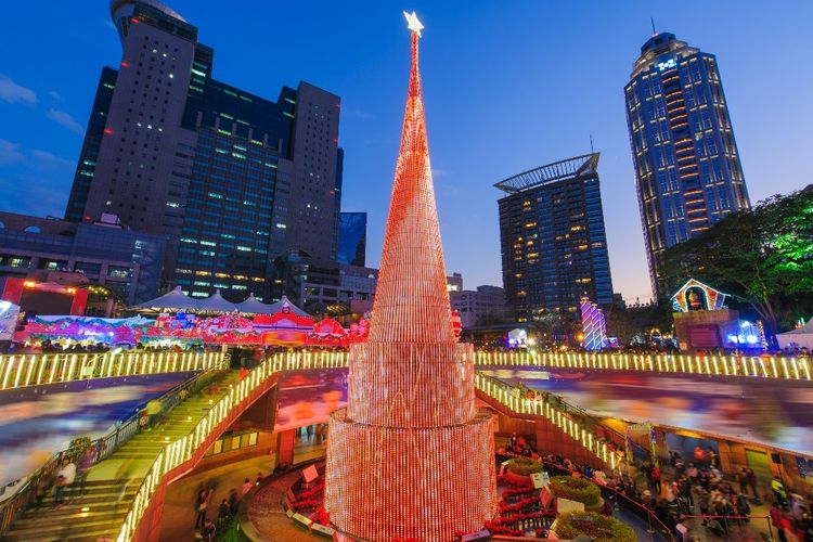 Christmasland, Kota Taipei Baru, Taiwan