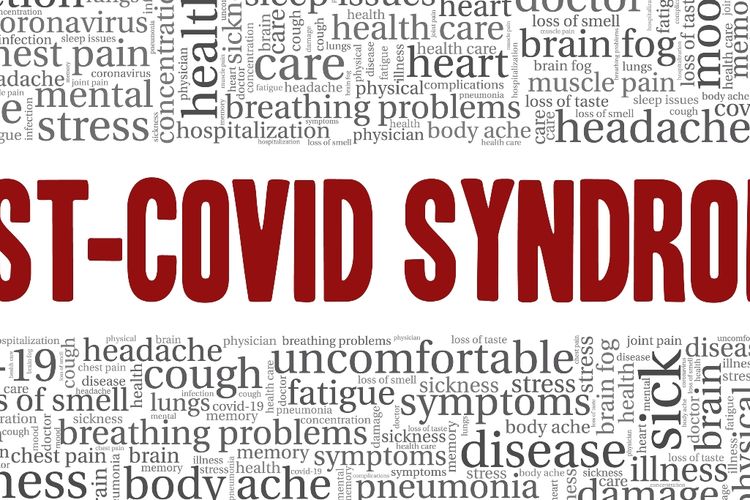  Post covid syndrome merupakan kondisi fisik atau gejala yang dirasakan setelah dinyatakan sembuh atau negatif dari Covid-19. Banyak penyintas Covid-19 yang tidak sadar mengalami post covid syndrome. Padahal, kondisi ini bisa diperiksa secara mandiri.