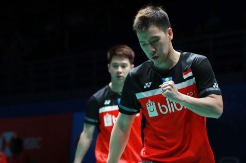 Malaysia Open 2019, Marcus/Kevin Tak Beri Celah kepada Lawan