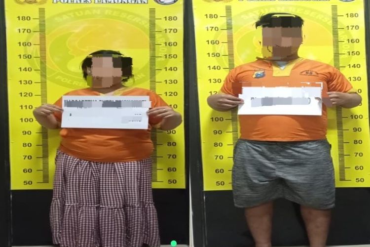 Pasutri Muda Asal Grobogan Diringkus Usai Memasok Sabu ke Lamongan