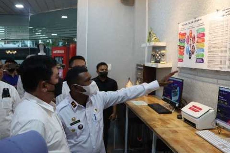 Inovasi layanan pertanahan di Kantor Pertanahan Kota Medan, Sumatera Utara.