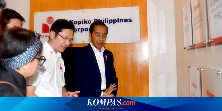 Jokowi Tinjau Perusahaan RI yang Produknya Kuasai Pasar Filipina