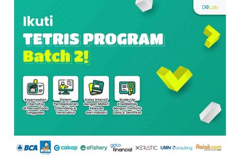 Gelar Tetris Program Batch 2 #StackYourSkill, DQLab Berikan Beasiswa Data Science dan Kesempatan Berkarier