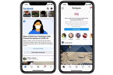 Facebook dan Instagram Ingatkan Pengguna untuk Pakai Master