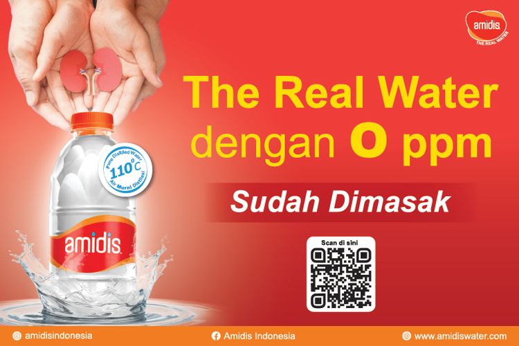 Amidis hadir sebagai solusi air minum yang sudah dimasak bagi keluarga modern yang peduli akan kesehatan dan kepraktisan. 