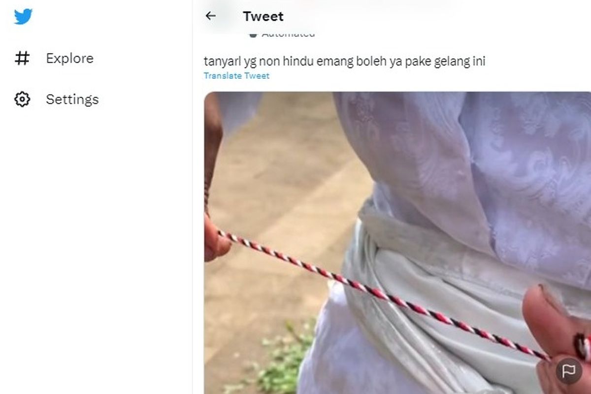 Ramai soal gelang Tridatu apakah boleh dipakai oleh selain umat Hindu?