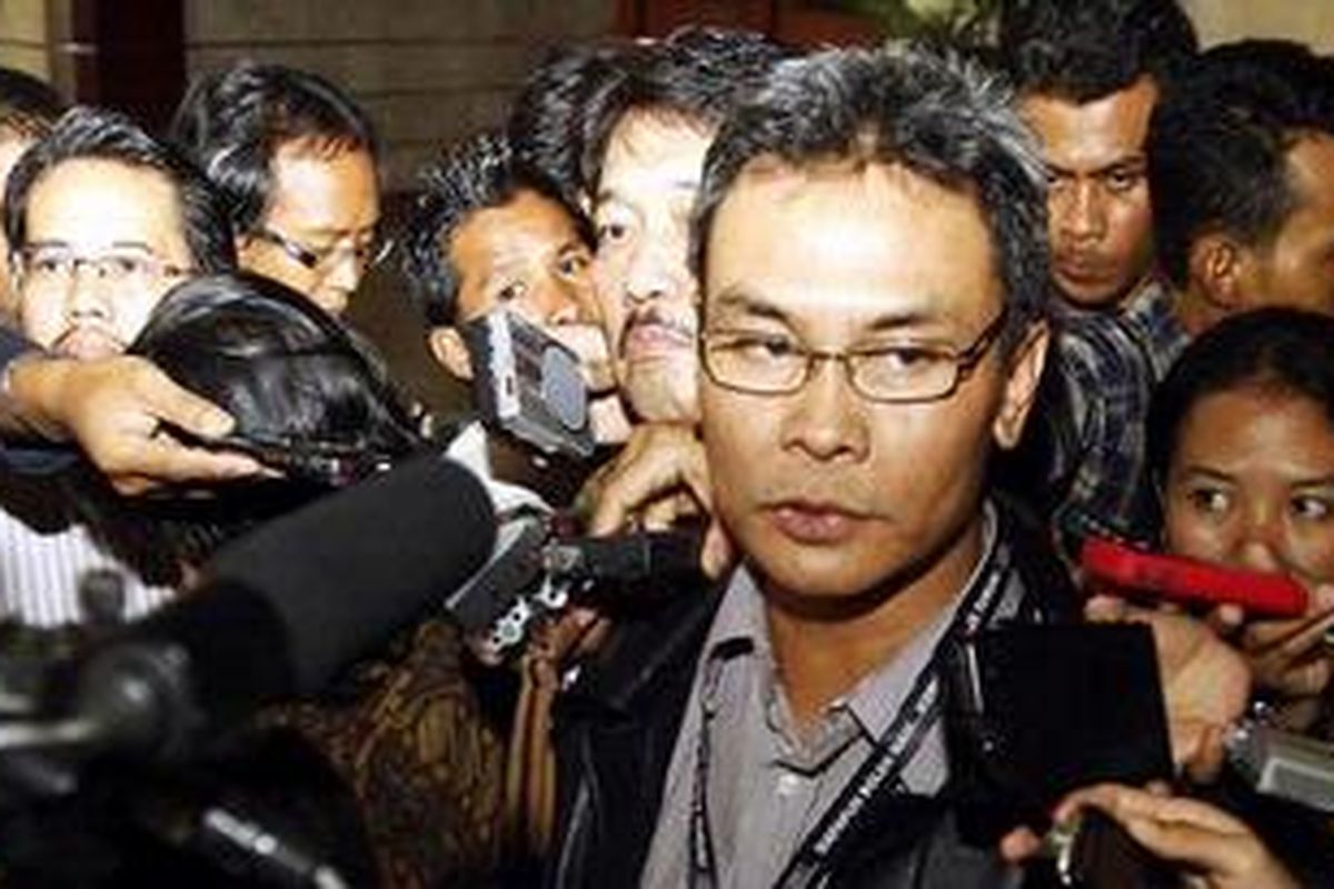 Juru bicara KPK Johan Budi.