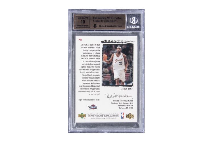 Rookie Card LeBron James