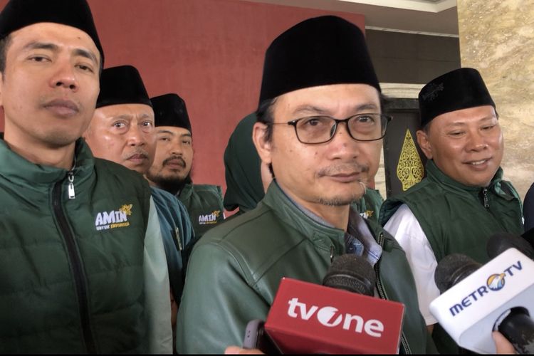 Sekretaris Jenderal Partai Kebangkitan Bangsa (PKB) Hasanuddin Wahid di kawasan Kota Batu, Malang, Jawa Timur, Sabtu (7/10/2023). 