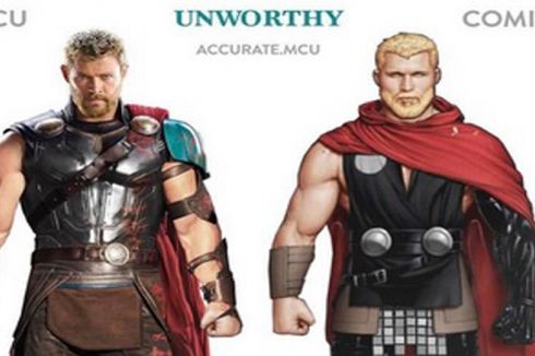 Unworthy Thor Jadi Konsep Penampilan Si Dewa Petir di 