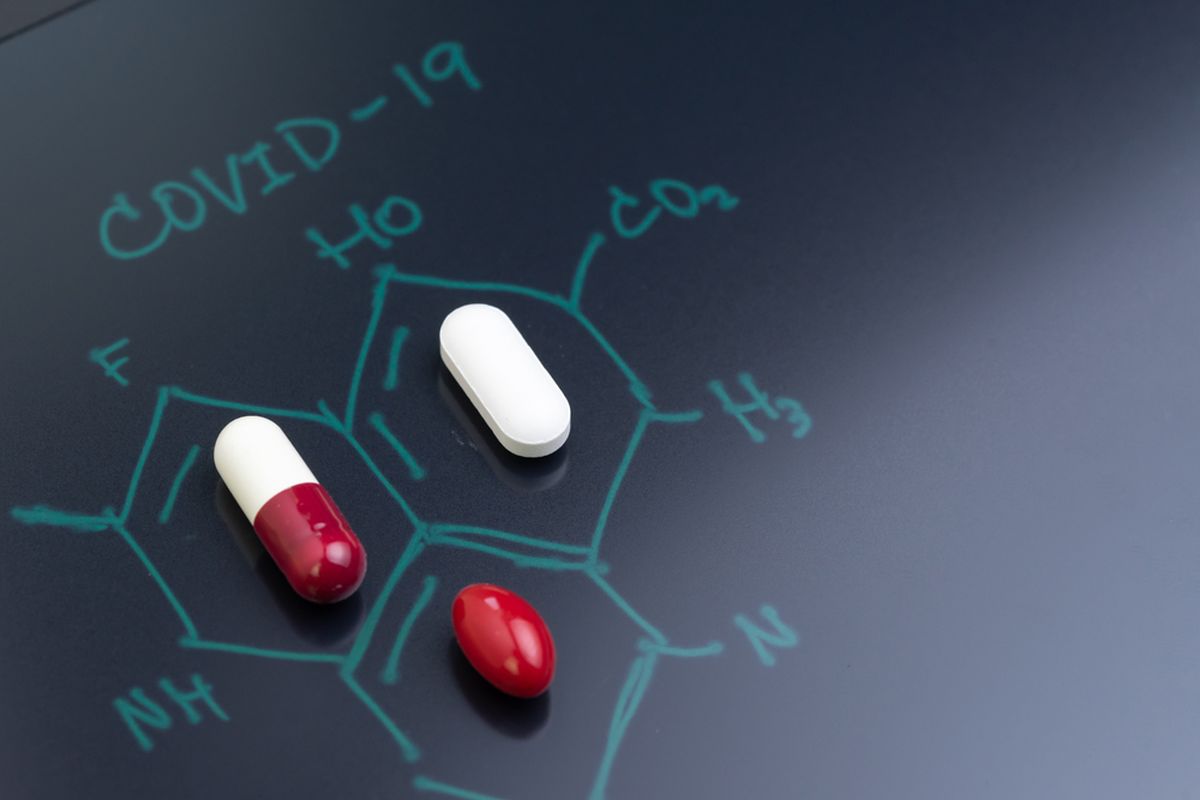 Ilustrasi obat Covid. Obat Covid AstraZeneca bantu mencegah keparahan infeksi virus SARS-CoV-2 pada pasien Covid-19 dengan penyakit penyerta (komorbid) dan orang yang tidak bisa divaksin.