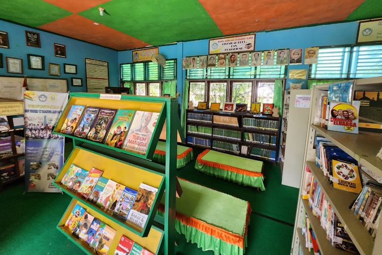 Perpustakaan SMPN 12 Tanjung Jabung Timur