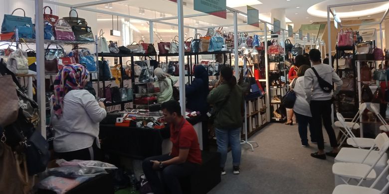 Irresistible Bazaar kembali digelar di Main Atrium Gandaria City, Jakarta, Rabu (29/8/2018).