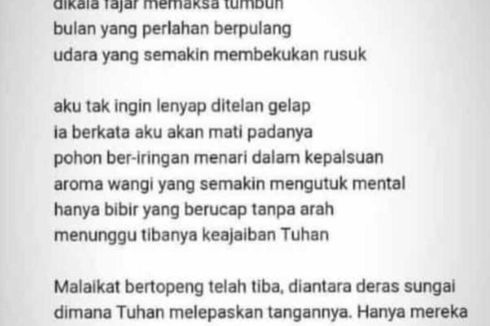 Berita Harian Definisi Puisi Terbaru Hari Ini Kompas Com