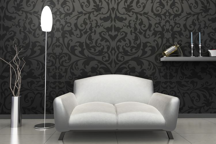 Ilustrasi wallpaper dengan nuansa warna gelap, wallpaper gelap.