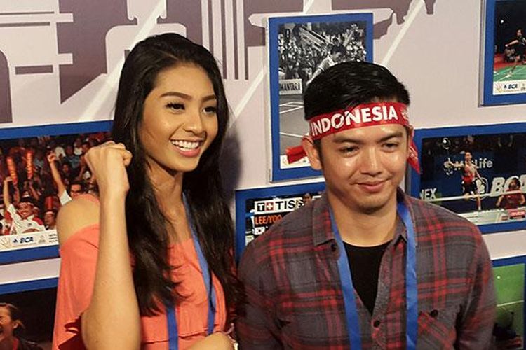 Liza Elly dan Nicky Tirta hadiri BCA Indonesia Open 2015, Minggu (7/6/2015). 