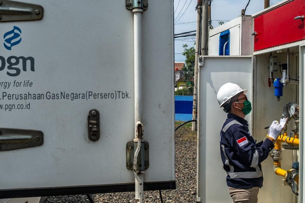 PGN menyalurkan CGN melalui Gas Transpotation Module atau Gaslink Truck untuk menjaga suplai Jargas Rumah Tangga di wilayah Semarang tetap aman.