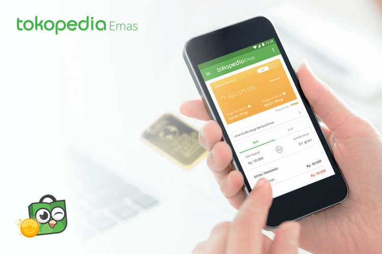 Tokopedia emas