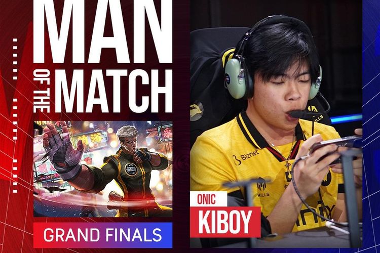 Kiboy dari Onic Esports jadi MVP di Grand Final MSC 2023.