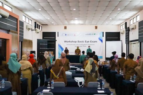 Tingkatkan Kemampuan Petugas Indra, Dompet Dhuafa Gelar Workshop Pemeriksaan Mata Dasar 