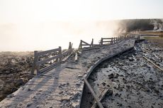 Letusan Hidrotermal di Taman Nasional Yellowstone AS, Ada Kawasan yang Ditutup