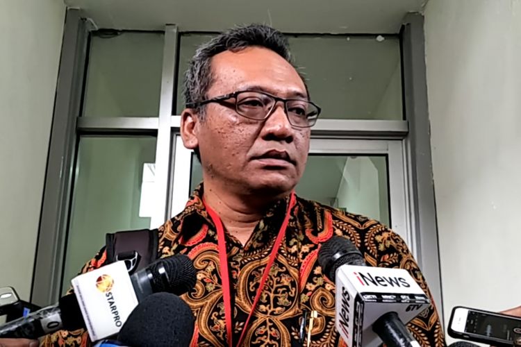 Kurniawan Adi Nugroho selaku wakil ketua LP3HI saat ditemui di Pengadilan Negeri Jakarta Selatan, Selasa (7/8/2018).