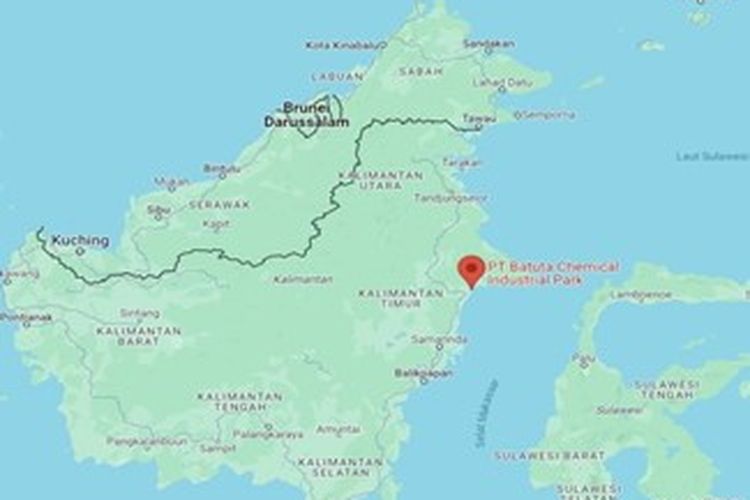Ilustrasi KEK Batuta Chemical Industrial Park (BCIP).
