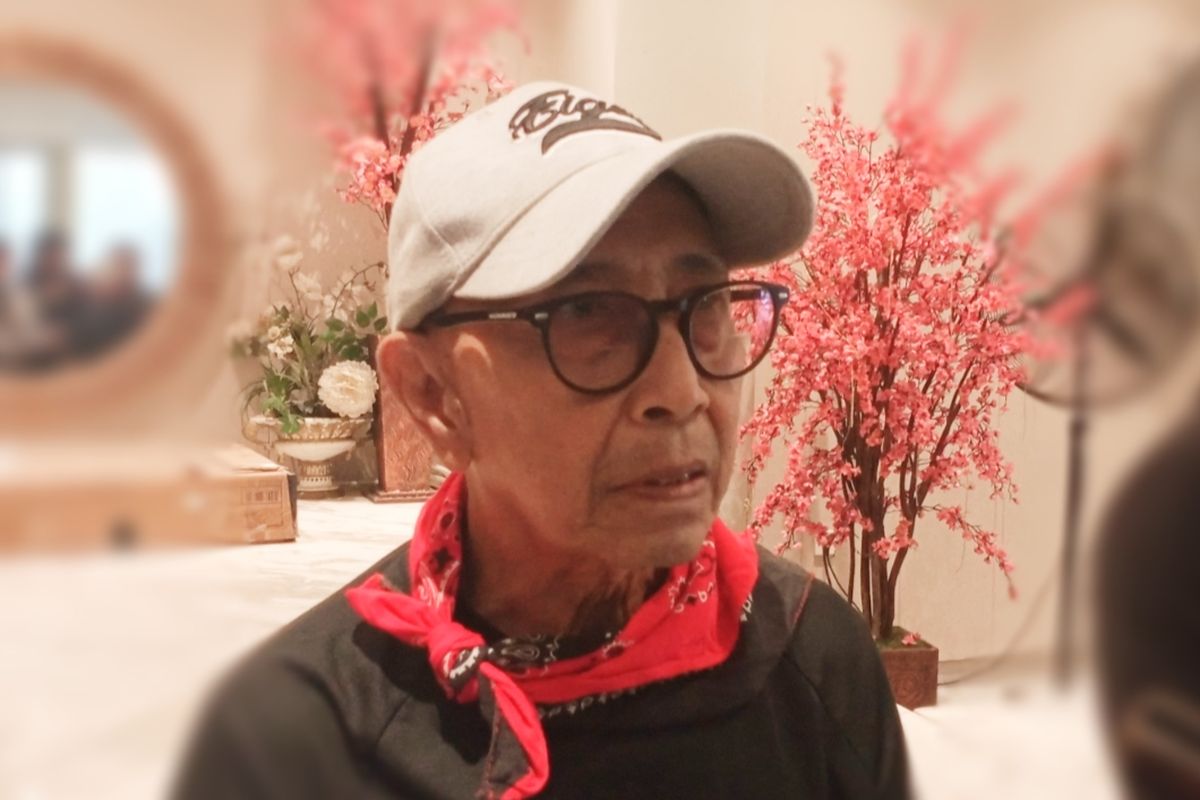 Pendaki gunung legendaris Indonesia, Djukardi Adriana (74) atau Abah Bongkeng.